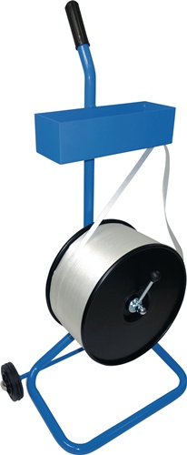 Bandabroller Umreifungsbänder fahrbar f.