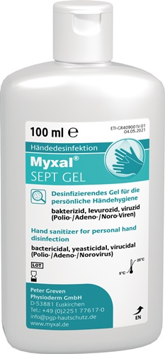 Handdesinfektionsgel MYXAL® SEPT GEL 100
