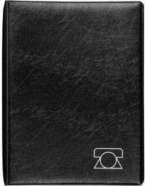 BRUNNEN Telefonringbuch BRUNNEN 18 x 23,5 cm (B x H) Polyethylen schwarz
