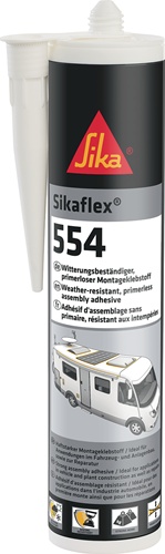 Montageklebstoff Sikaflex®-554 weiß 300m