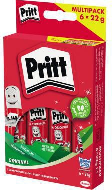PRITT Klebestift Pritt Original Multipack nicht nachfüllbar 6 x 22 g/Pack.