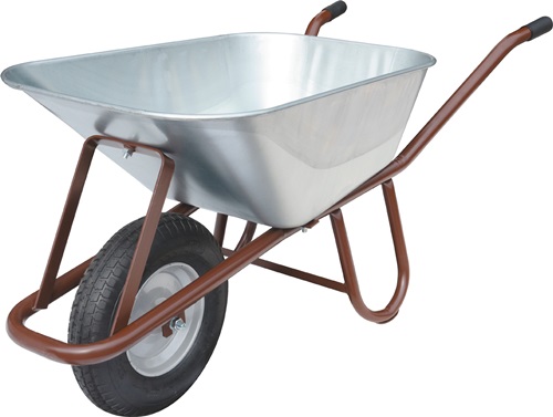 Tiefmuldenkarre 90l Luftrad Stahlfelge m