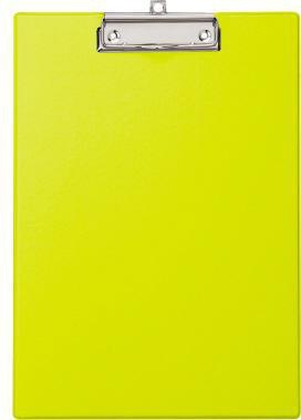 MAUL Klemmbrett MAUL 22,9 x 31,9 cm (B x H) DIN A4 Karton Material der Kaschierung außen: Polypropylen gelb