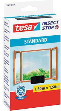 130x150 cm anthrazit tesa Fliegengitter standard