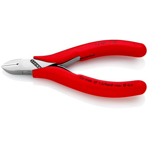 Form 0 KNIPEX 115 mm Elektronik-Seitenschneider