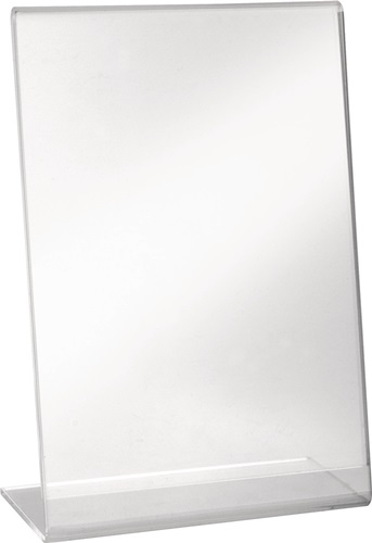 Tischaufsteller DIN A4 hoch Acryl transp