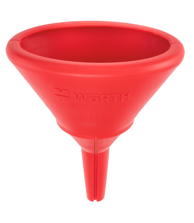 Kunststofftrichter Klein mit Schwappkante