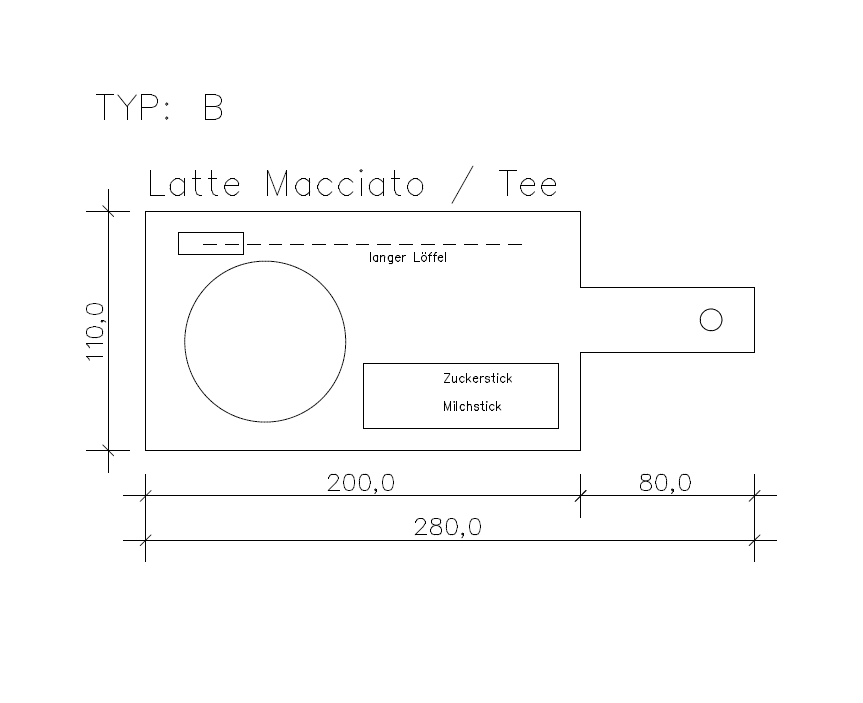 Latte Macchiato Brett