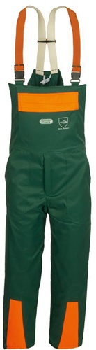 Schnittschutzlatzhose KONIFERE Gr.48 grü