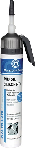 Silikondichtmasse MD SIL transp.200ml Au