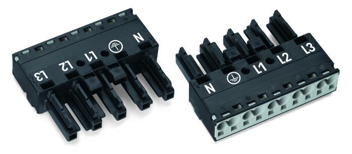 Wago Buchse 770-205 schwarz