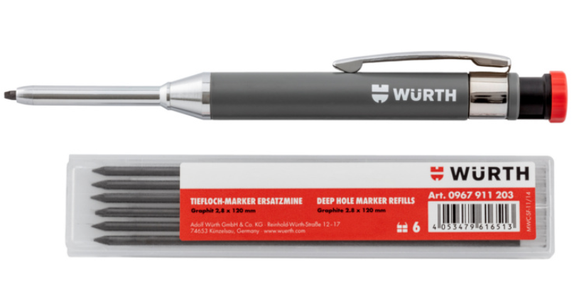 Tiefloch-Marker-Set für Markierungen an schwer zugänglichen Stellen