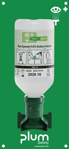 Augenspülstation 0,5l HxBxTca.Haltbarkei