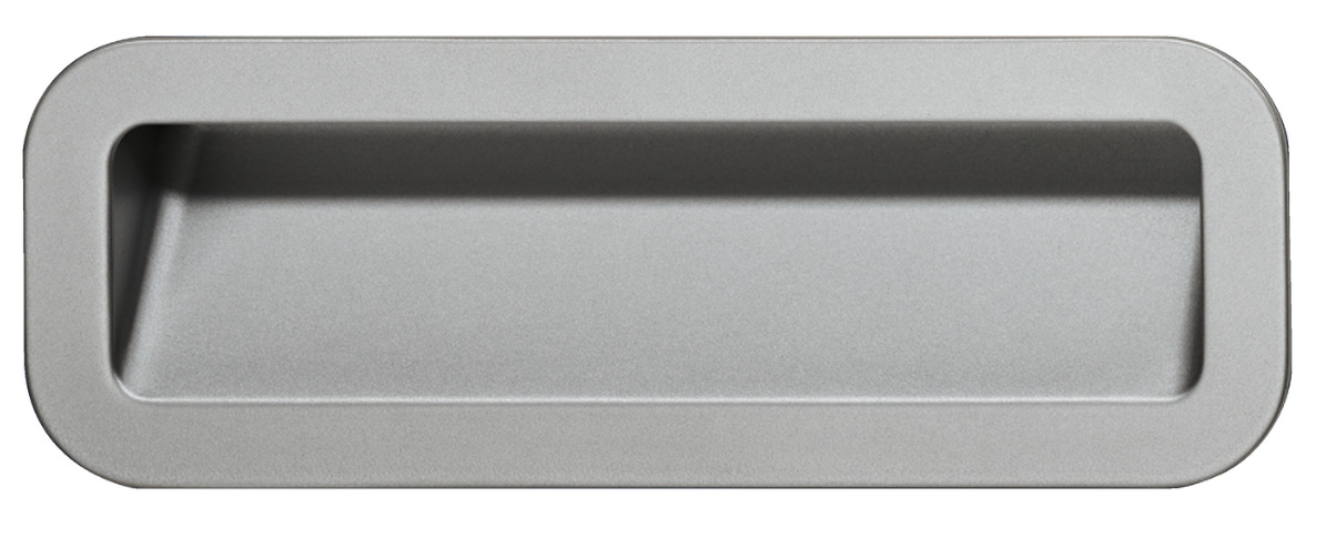 Muschelgriff Rechteckig | 140 x 50 mm