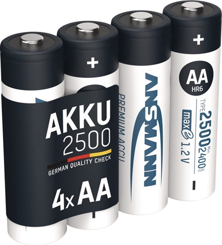 Akkuzelle maxE 1,2 V 2500 mAh R6-AA-Mign