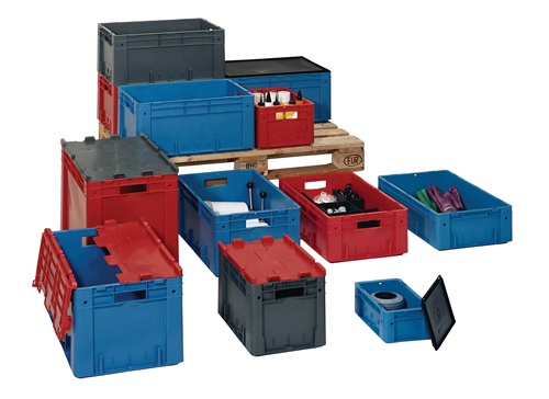 Transportbehälter blau PP Schwerlast Dur