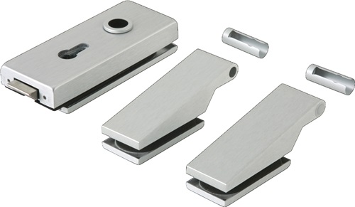 Glastürbeschlag STUDIO Classic LM silber