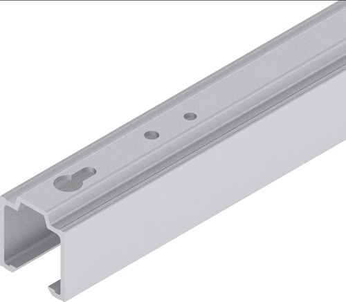 Laufschiene 53/73 Alu.EV1 elox.Lager-L.1