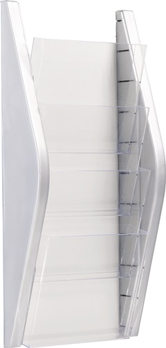 Prospekthalter H540xB280xT80mm DIN A4 ho