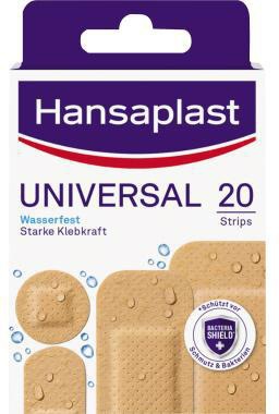 HANSAPLAST Pflasterstrip Hansaplast UNIVERSA inkl. 8 St. 7 x 2 cm Hansaplast UNIVERSA inkl. 8 St. 7 x 2 cm