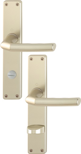 Langschildgarnitur Birm.1117/202SP Alu.F