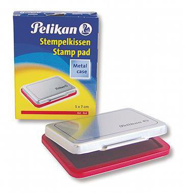 PELIKAN Stempelkissen Pelikan 3 Gummistempel Polymerstempel 70 x 50 mm (B x H) rot