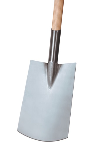 Rohrdüllspaten Gärtner Form Blattmaß 290