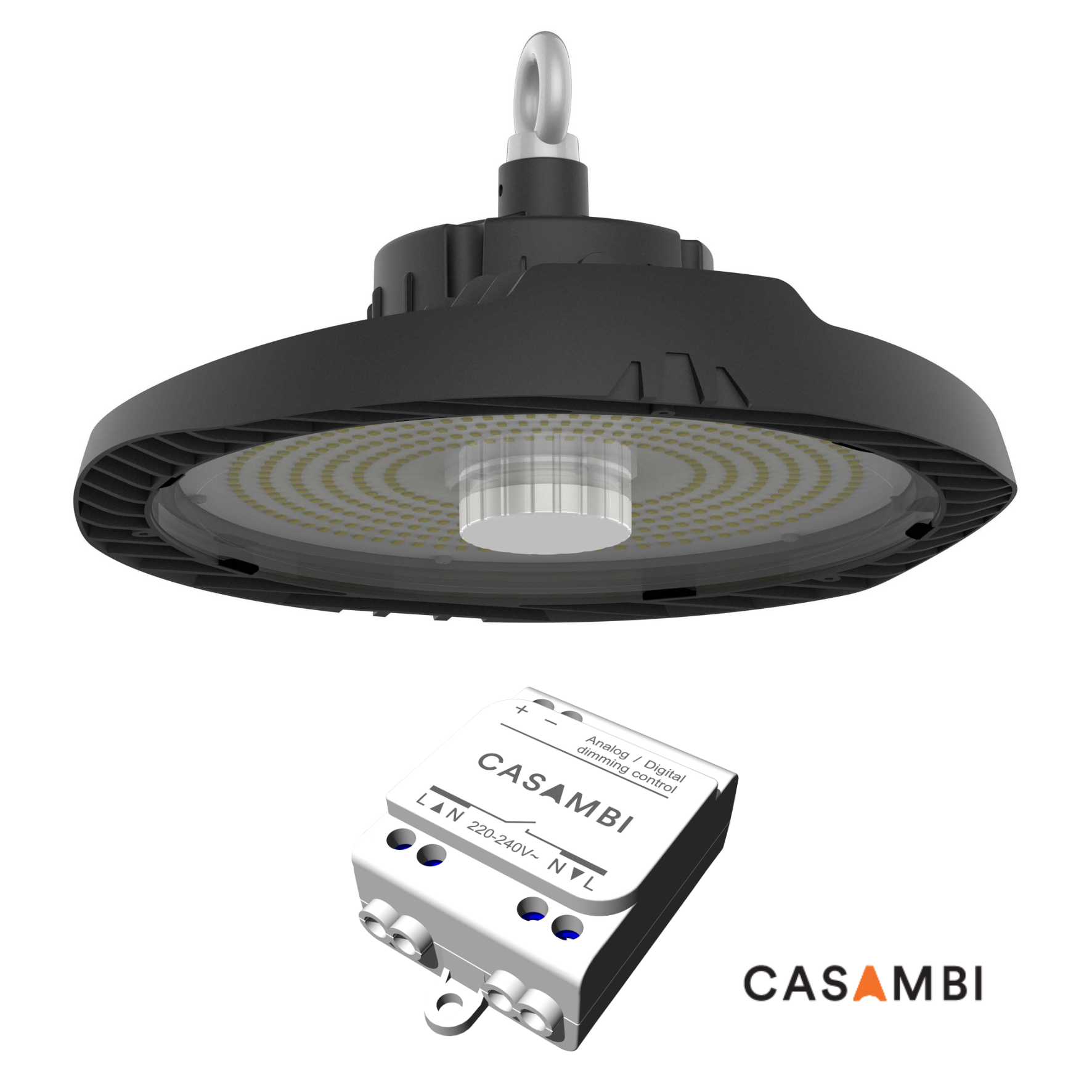 Hallenstrahler EG Highbay LED 150W 5000K +Casambi