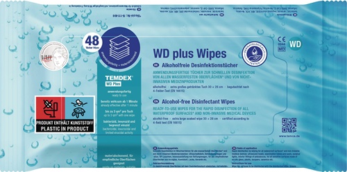 Desinfektionstücher TEMDEX® WD plus Wipe