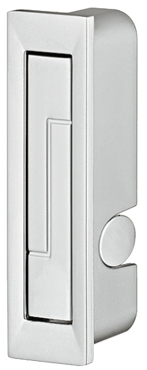 65 x 19 mm Klappgriff/Klapphaken | Vernickelt matt