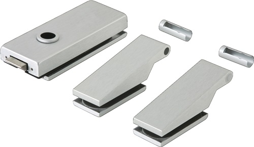 Glastürbeschlag STUDIO Classic LM silber