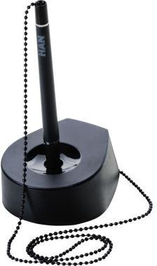 HAN Kugelschreiberständer HAN SALSA 6,8 x 14,8 x 9 cm (B x H x T) schwarz Polystyrol schwarz