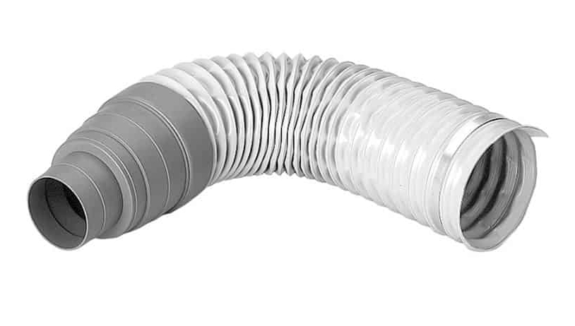 FLK Flexschlauch DN100 0,5m m. Schlauchschelle u. Reduzierstück