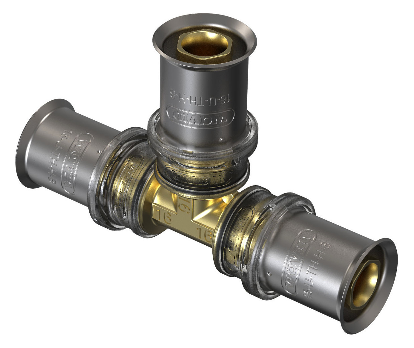 M5 T-Stück 20 mm Comfort Press