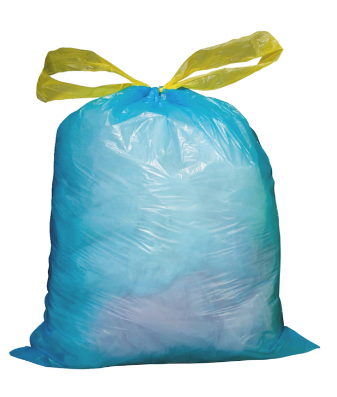 20 ST Müllbeutel mit Griffen 120 Liter I 40 µm