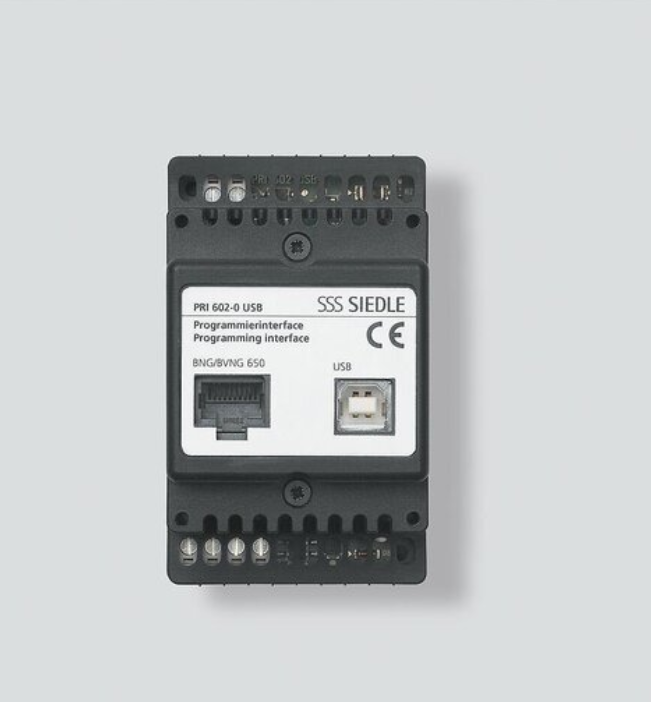 Siedle PRI 602-01 USB Programmier- interface USB Schwarz 036940