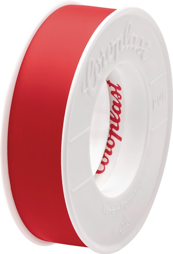 Elektroisolierband 302 rot L.10m B.15mm