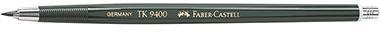 FABER-CASTELL Fallminenstift Faber-Castell TK® 9400 2mm OH ohne Radierer dunkelgrün
