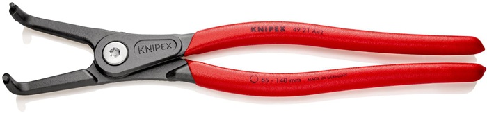 D.85-140mm KNIPEX 305 mm 90° Außensicherungsringzange A 41 f.Wellen