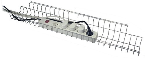 Kabelkorb B790xT100xH80-85mm silber f.Sc