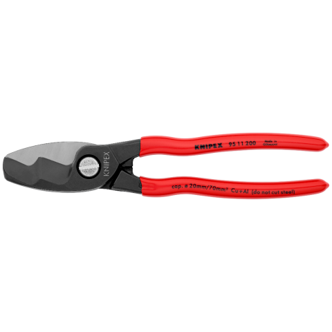 KNIPEX 200 mm Kabelschere Mit Doppelschneide