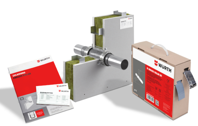 Brandschutz Starter-Set Rohrmanschette Endless Collar System F4