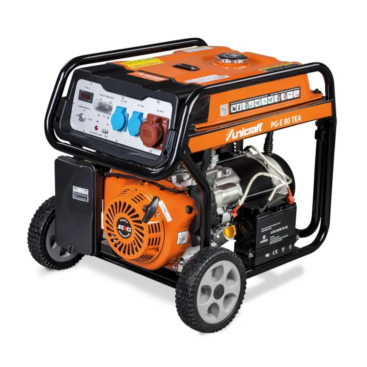 Stromerzeuger UNICRAFT PG-E 80 TEA 6,5 kW Benzin