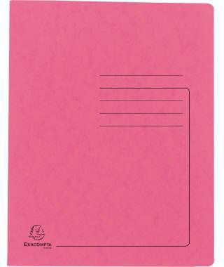 EXACOMPTA Schnellhefter Exacompta DIN A4 355g/m² Colorspankarton rosa