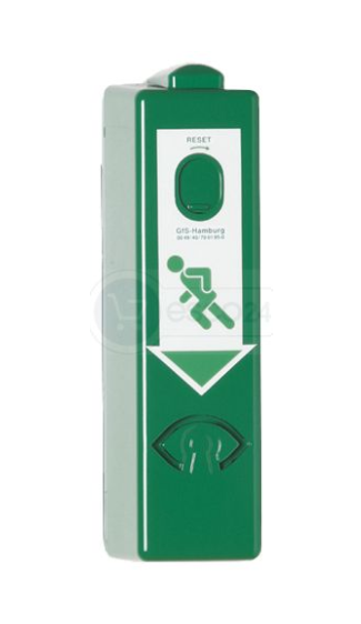 EH-Türwächter für EN 179 mit 2 Schlüssel grün I LL4046