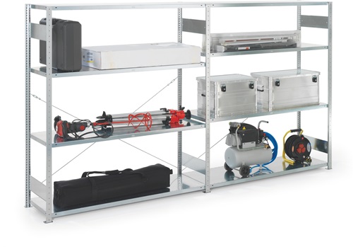 Großfachsteckregal H2000xB1700xT400mm An