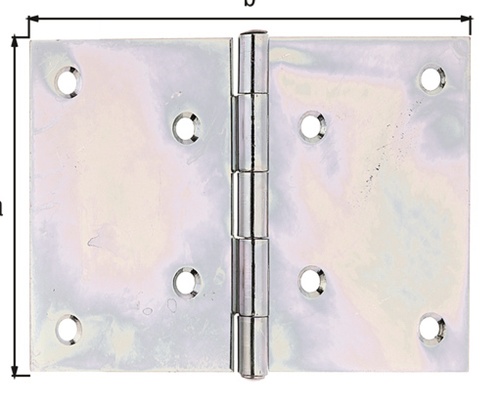 Scharnier H.100mm B.152mm S.2,0mm STA sd
