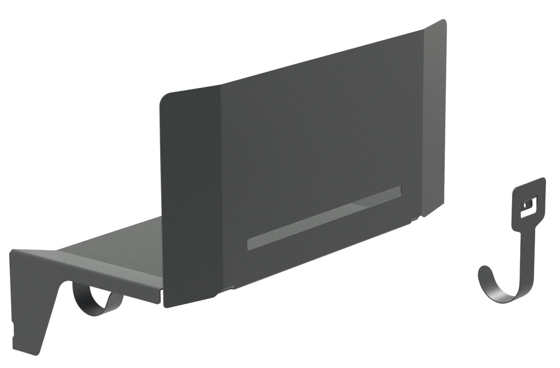 Recyclingstation zum Schrauben an die Wand