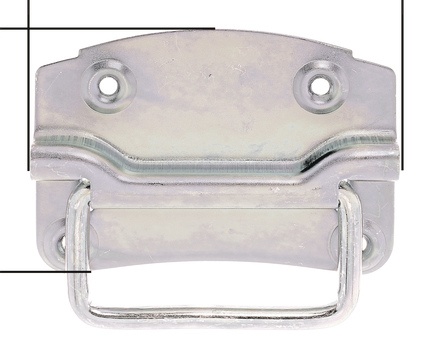 Kistengriff Höhe85mm Breite120mm STA gal