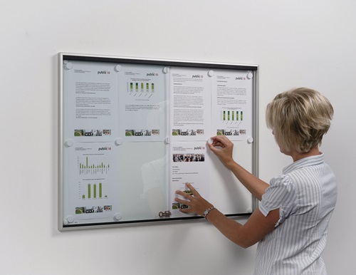 Schiebetürschaukasten 8 x DIN A4 B920xH6